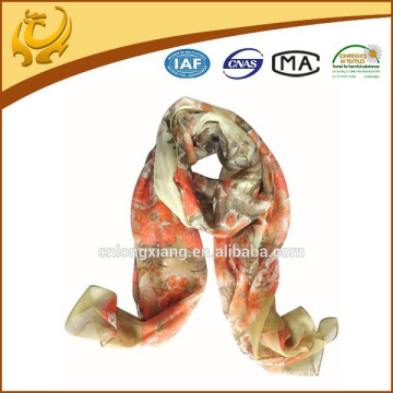 2015 Spring China Fashion High Grade Summer Chiffon Printing Scarves